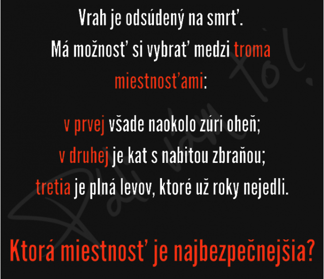 Vrah a tri miestnosti