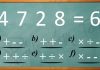 Doplň matematické znamienka