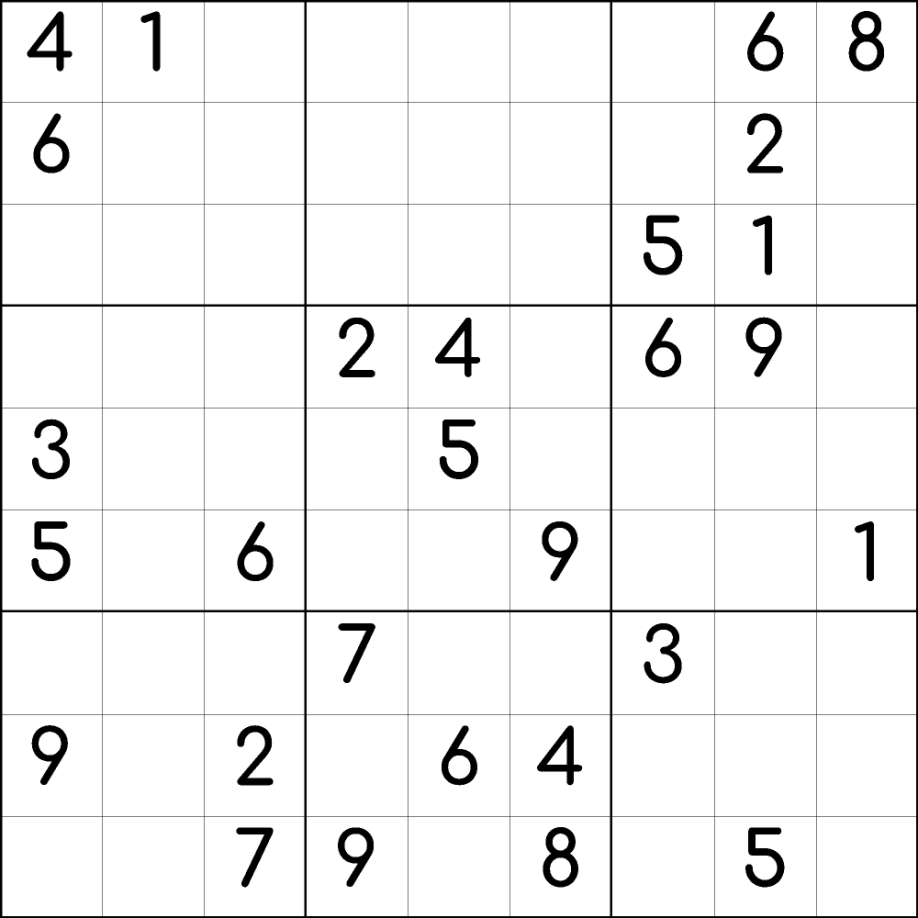 Zahrajte si sudoku online.
